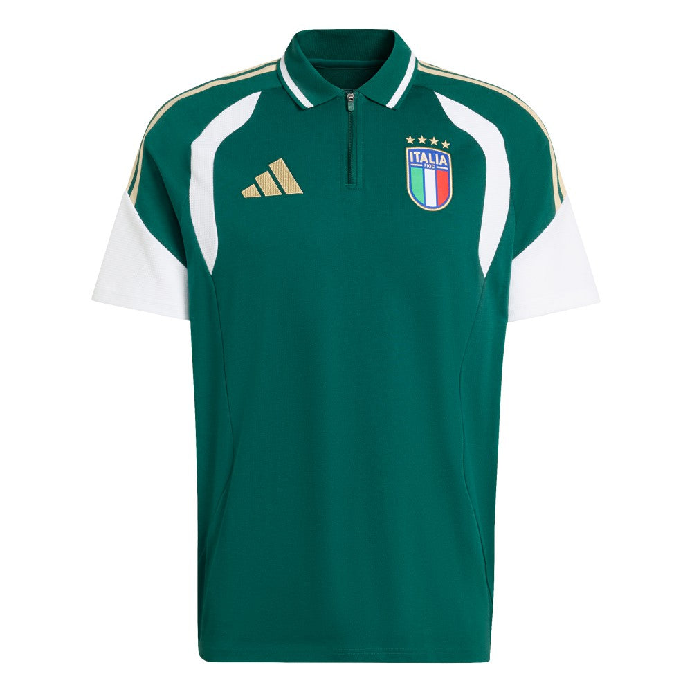 Italy National Team 2026 Tiro Training Polo Green - Adidas sale