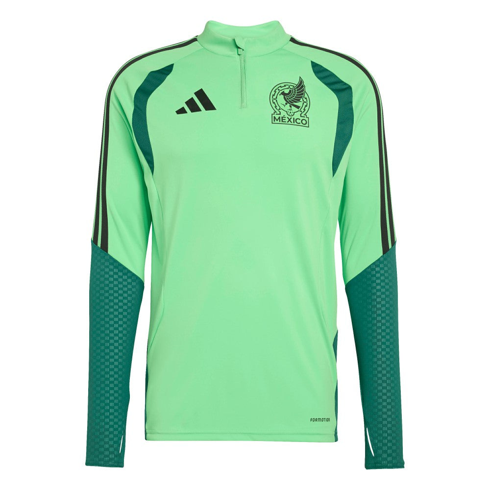 Mexico National Team FIFA x World Cup 2026 Tiro Quarter-Zip Training Top Green - Adidas sale
