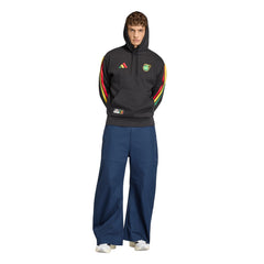 Jamaica National Team Alphaskin Fleece Hoodie Black - Adidas outlet
