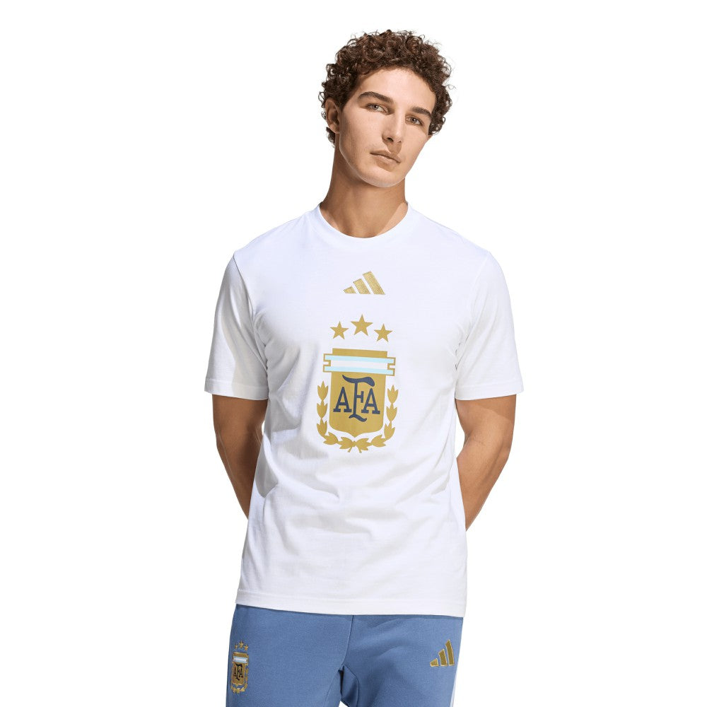 Argentina National Team FIFA x World Cup Alphaskin Graphic T-Shirt White - Adidas outlet