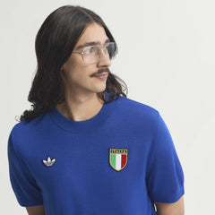 Italy National Team 1970s Fashion Jersey Blue - Adidas outlet