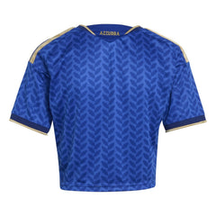 Italy National Team Women's FIFA x World Cup 2026 Home Cropped Replica Jersey Royal - Adidas on sale