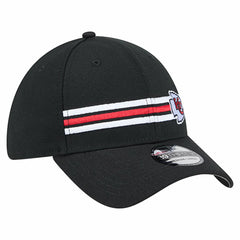 Kansas City Chiefs New Era Stripes 39THIRTY Flex Hat - Black Hats