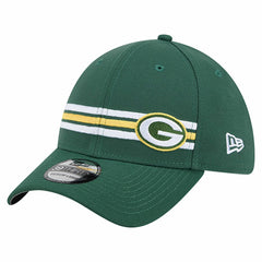 Green Bay Packers New Era Stripes 39THIRTY Flex Hat - Green Hats