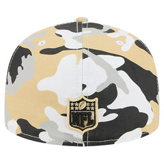 New Orleans Saints New Era 59FIFTY Fitted Hat - Gold/Black Hats