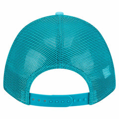 Miami Dolphins New Era Gas Station 9FORTY A-Frame M-Crown Adjustable Trucker Hat - Aqua Hats