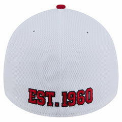 Kansas City Chiefs New Era Dashmark Rays 39THIRTY Flex Hat - White/Red Hats