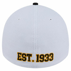 Pittsburgh Steelers New Era Dashmark Rays 39THIRTY Flex Hat - White/Black Hats