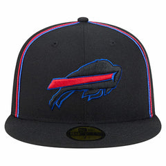 Buffalo Bills New Era Soutache 59FIFTY Fitted Hat - Black Hats