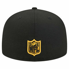 Pittsburgh Steelers New Era Group Chat 59FIFTY Fitted Hat - Black Hats