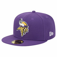 Minnesota Vikings New Era Group Chat 59FIFTY Fitted Hat - Purple Hats