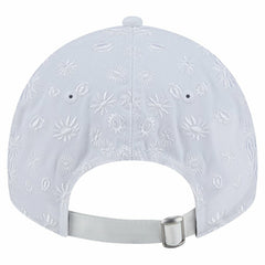 Miami Dolphins New Era Women's Floral 9TWENTY Adjustable Hat - White Hats