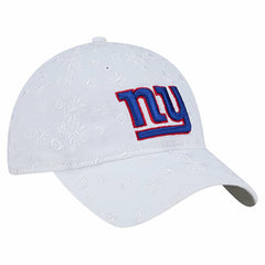 New York Giants New Era Women's Floral 9TWENTY Adjustable Hat - White Hats