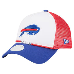 Buffalo Bills New Era Women's Friendship Bracelet 9FORTY Adjustable Hat - White/Royal Hats