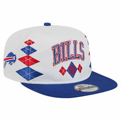 Buffalo Bills New Era Argyle 19TWENTY Adjustable Hat - White Hats