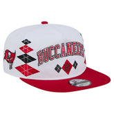 Tampa Bay Buccaneers New Era Argyle 19TWENTY Adjustable Hat - White Hats