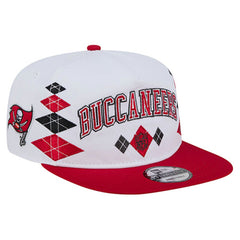 Tampa Bay Buccaneers New Era Argyle 19TWENTY Adjustable Hat - White Hats