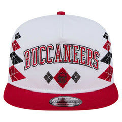 Tampa Bay Buccaneers New Era Argyle 19TWENTY Adjustable Hat - White Hats