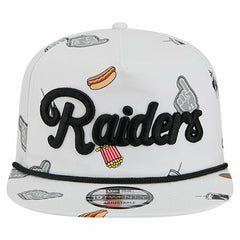 Las Vegas Raiders New Era Team Cheer 19TWENTY Snapback Hat - White Hats
