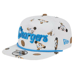 Los Angeles Chargers New Era Team Cheer 19TWENTY Snapback Hat - White Hats