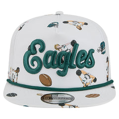 Philadelphia Eagles New Era Team Cheer 19TWENTY Snapback Hat - White Hats