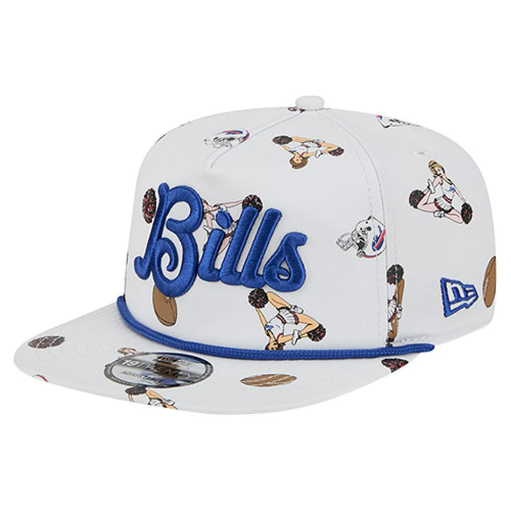 Buffalo Bills New Era Team Cheer 19TWENTY Snapback Hat - White Hats