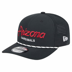 Arizona Cardinals New Era Script 9SEVENTY Adjustable Hat - Black Hats