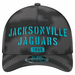 Jacksonville Jaguars New Era Halftone Camo 9FORTY Hat - Gray Hats