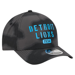 Detroit Lions New Era Halftone Camo 9FORTY Hat - Gray Hats