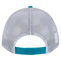 Miami Dolphins New Era Side Lines 9FORTY Adjustable Hat - Aqua Hats