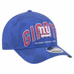New York Giants New Era Tie Dye Fade 9Forty M-Crown A-Frame Adjustable Hat - Royal Hats