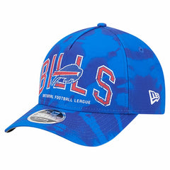 Buffalo Bills New Era Tie Dye Fade 9Forty M-Crown A-Frame Adjustable Hat - Royal Hats