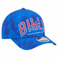 Buffalo Bills New Era Tie Dye Fade 9Forty M-Crown A-Frame Adjustable Hat - Royal Hats