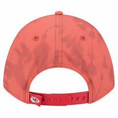 Kansas City Chiefs New Era Tie Dye Fade 9Forty M-Crown A-Frame Adjustable Hat - Red Hats
