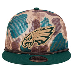 Philadelphia Eagles New Era Duck Camo 9FIFTY Snapback Hat - Camo Hats