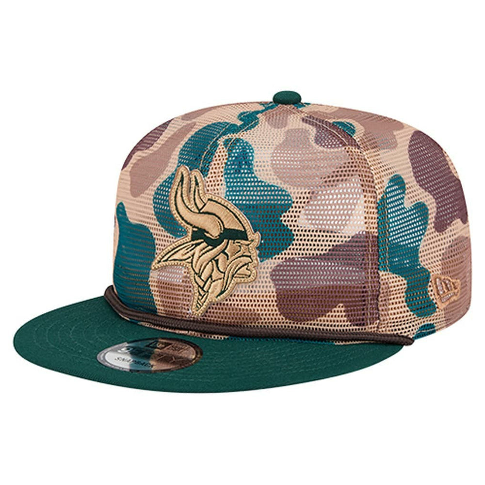 Minnesota Vikings New Era Duck Camo 9FIFTY Snapback Hat - Camo Hats