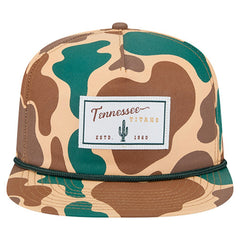 Tennessee Titans New Era Duck Rope 19TWENTY Snapback Hat - Camo Hats