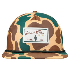 Kansas City Chiefs New Era Duck Rope 19TWENTY Snapback Hat - Camo Hats