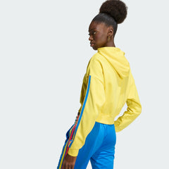 Colombia National Team Women's FIFA x World Cup Alphaskin Cropped Hoodie Yellow - Adidas outlet