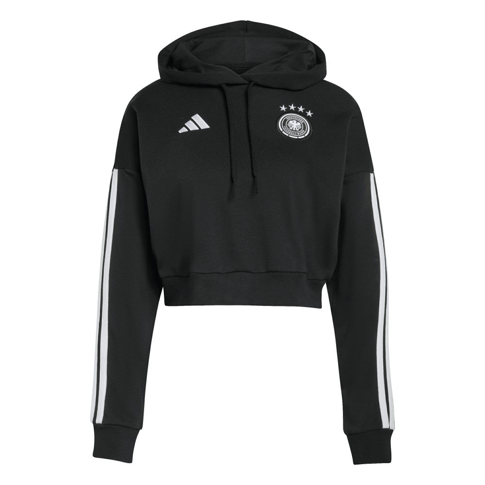 Germany National Team Women's FIFA x World Cup Alphaskin Cropped Hoodie Black - Adidas online