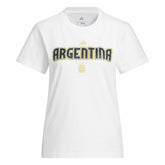 Argentina National Team Women's Jersey Hook T-Shirt White - Adidas cheap