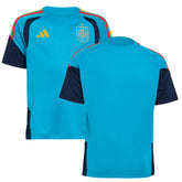 Spain National Team Youth FIFA x World Cup 2026 Tiro Training Jersey Turquoise - Adidas online