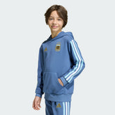 Argentina National Team Youth FIFA x World Cup Alphaskin Hoodie Blue - Adidas on sale