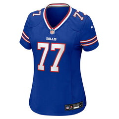 Chase Lundt Buffalo Bills Women's Team Game Jersey - Royal Jerseys