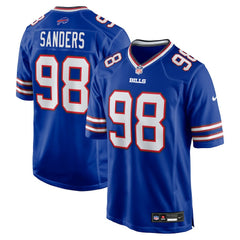 T.J. Sanders Buffalo Bills Team Game Jersey - Royal Jerseys