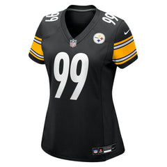 Derrick Harmon Pittsburgh Steelers Women's Team Game Jersey - Black Jerseys