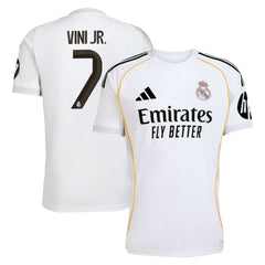 Vini Jr. Real Madrid 2025/26 Home Replica Jersey White - Adidas online