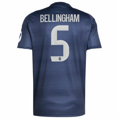 Jude Bellingham Real Madrid 2025/26 Away Replica Player Jersey Blue - Adidas outlet