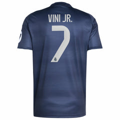 Vini Jr. Real Madrid 2025/26 Away Replica Player Jersey Blue - Adidas for sale