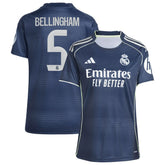 Jude Bellingham Real Madrid Women's 2025/26 Away Replica Player Jersey Blue - Adidas outlet